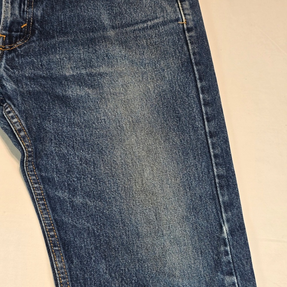 Levis 505 Regular Fit Straight Leg Jeans Mens 34x29 Blue Denim 00505-0216 - Picture 7 of 16